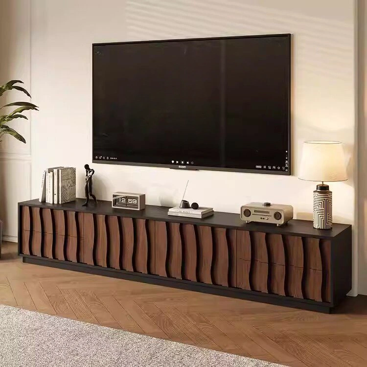 63" Organic Modern TV Stand with Storage