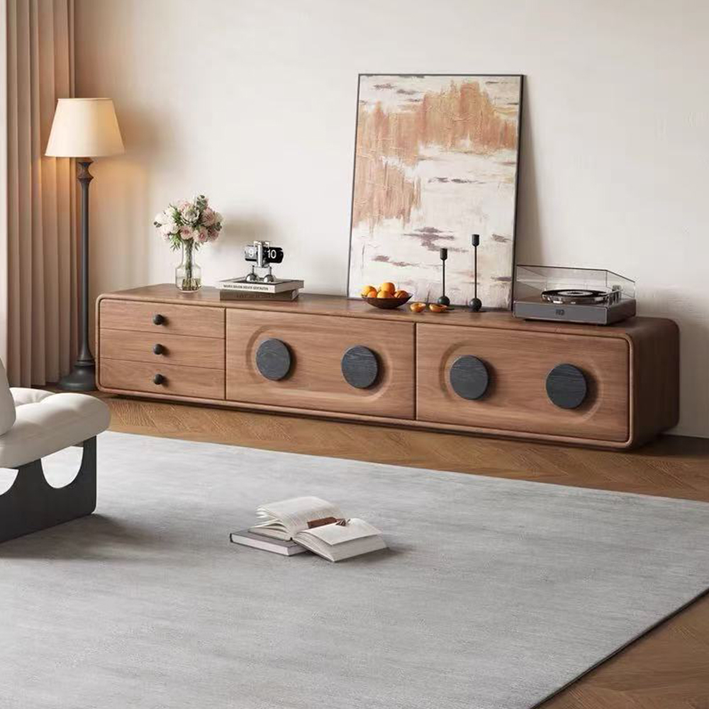 Low Profile Retro TV Stand For Small Spaces | Ormau