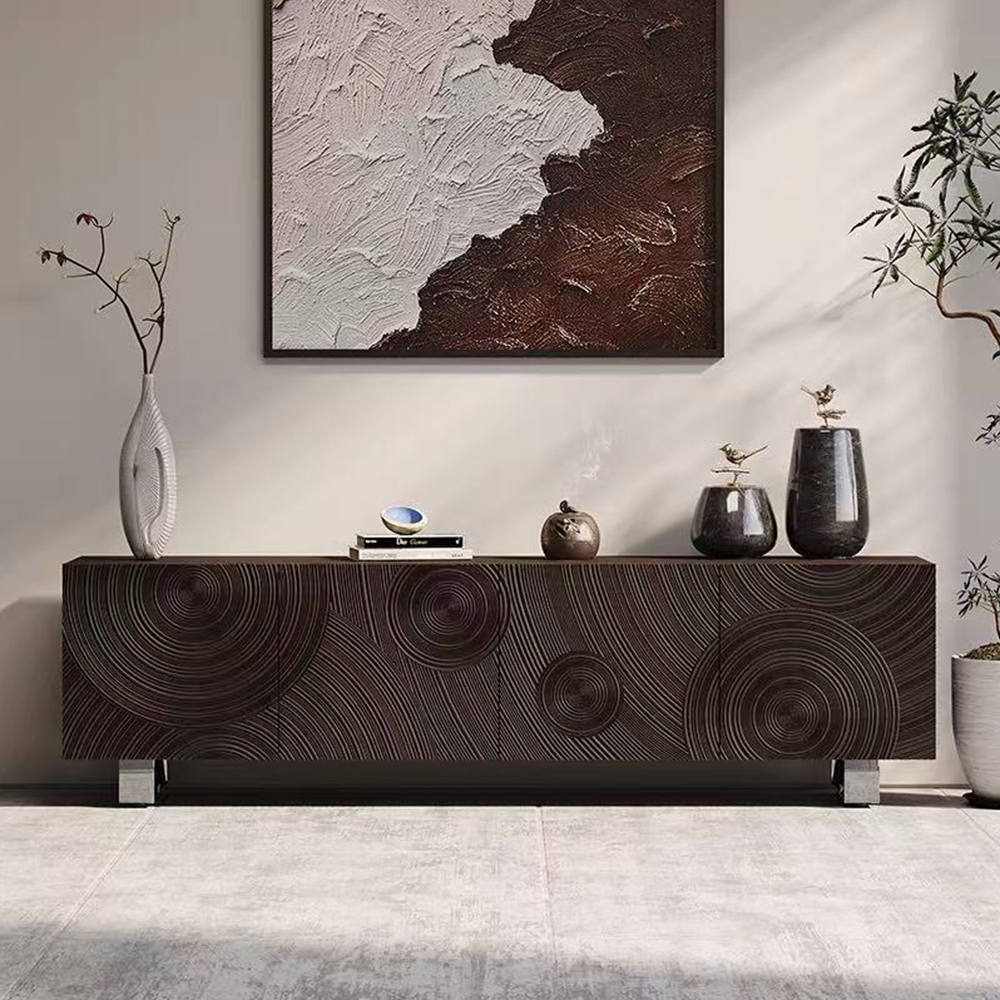 Light Luxury Carved TV Cabinet | Ormau