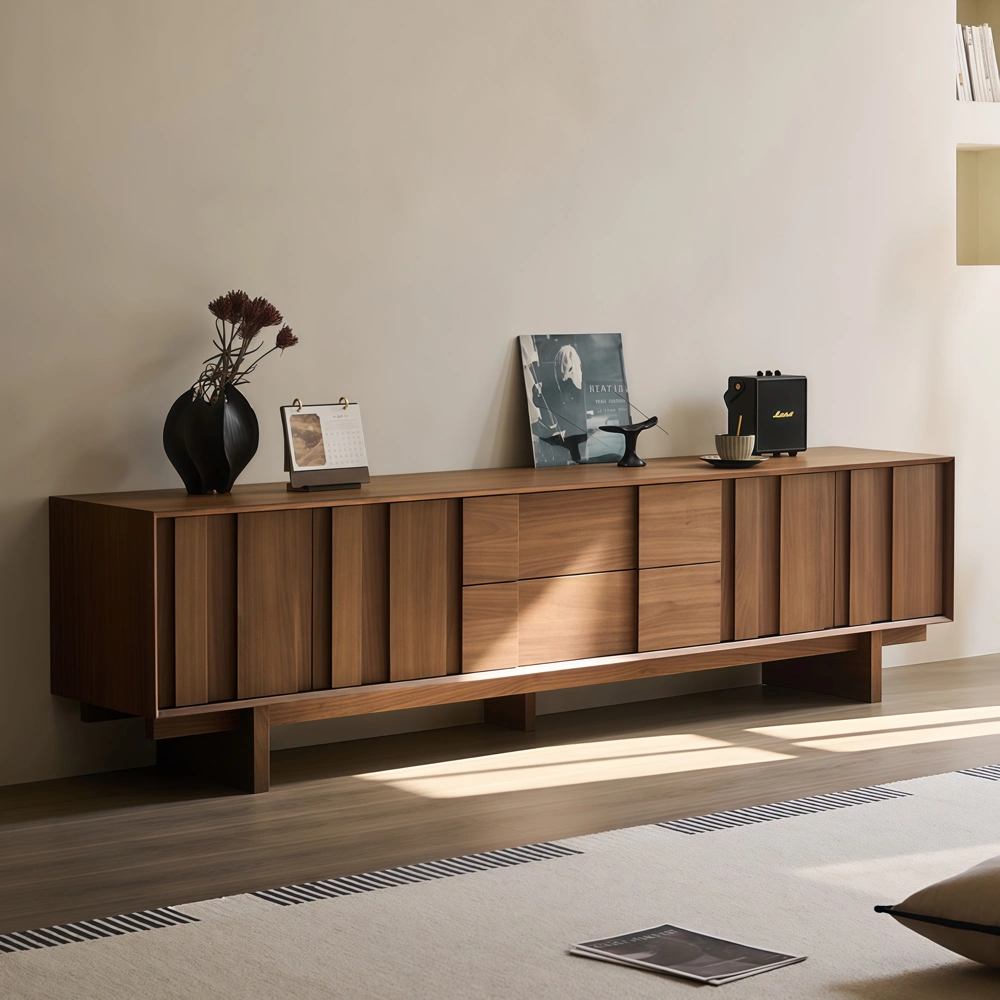 New Mid-Century Style Walnut TV Cabinet | Ormau