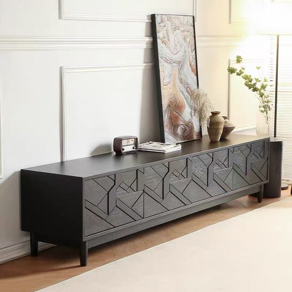 Nordic Minimalist Solid Wood TV Cabinet | Ormau