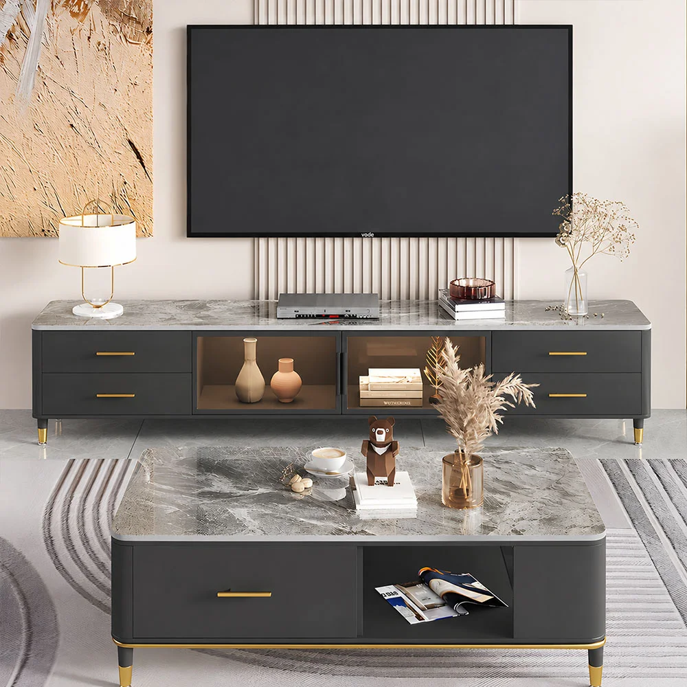 Stone Top Media Console | Ormau