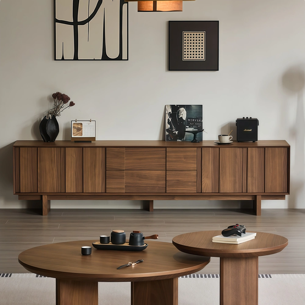 New Mid-Century Style Walnut TV Cabinet | Ormau