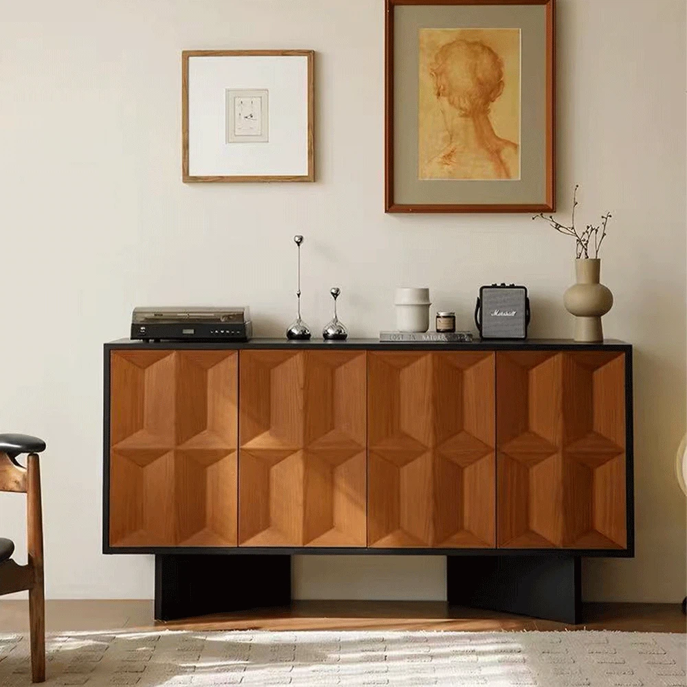 47.2" Mid-Century Modern Sideboard with Storage