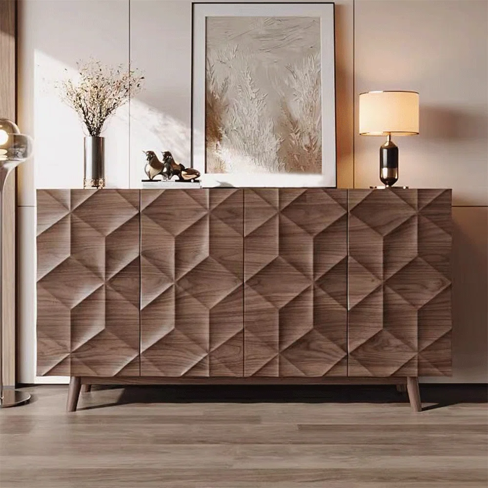 Walnut Solid Wood Sideboard