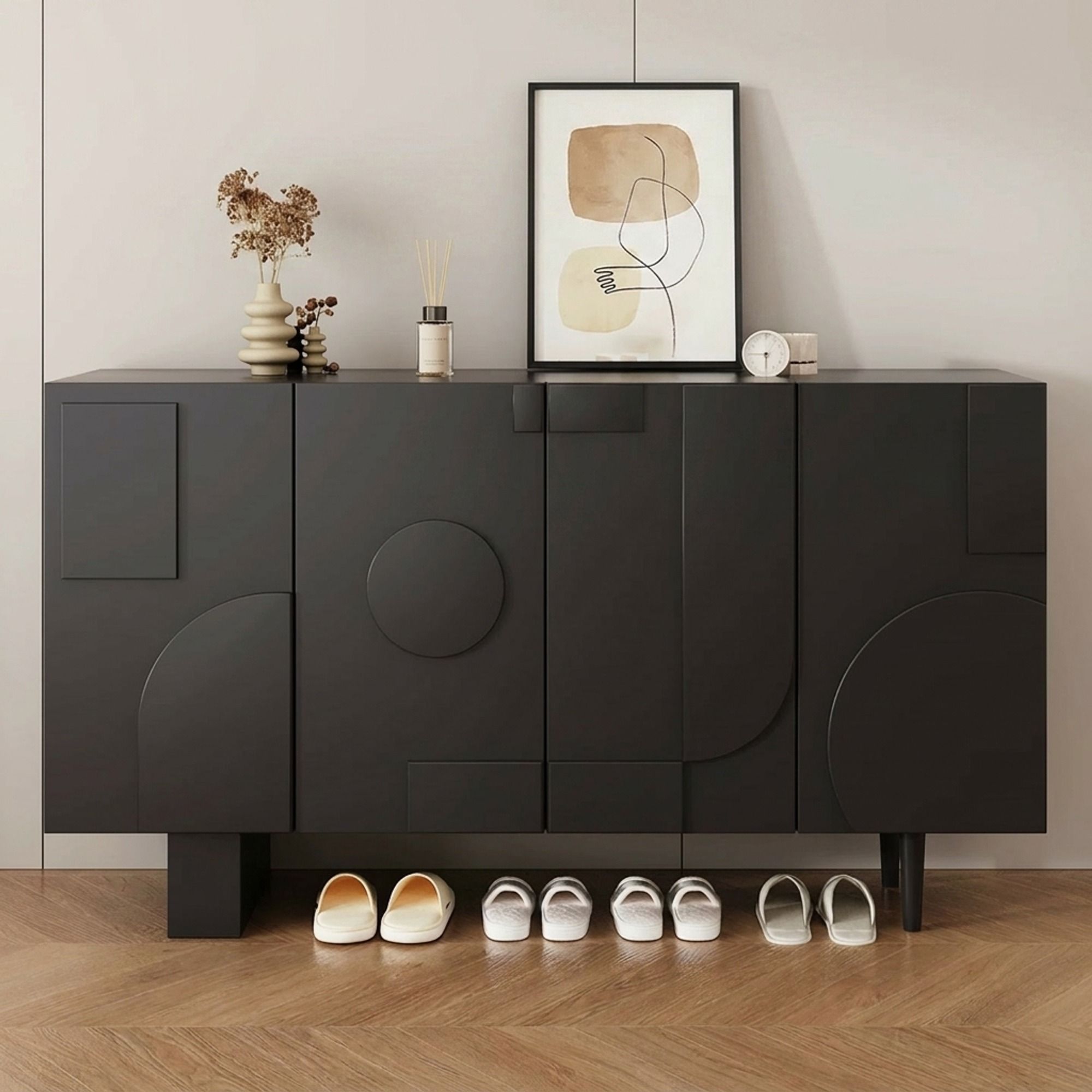 Aura Geometric Shoe Cabinet | Ormau