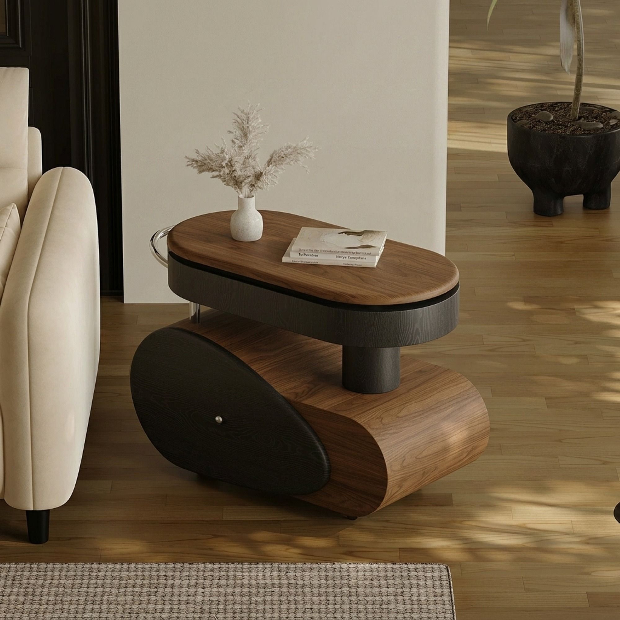 Mid-Century Adjustable Side Table | Ormau