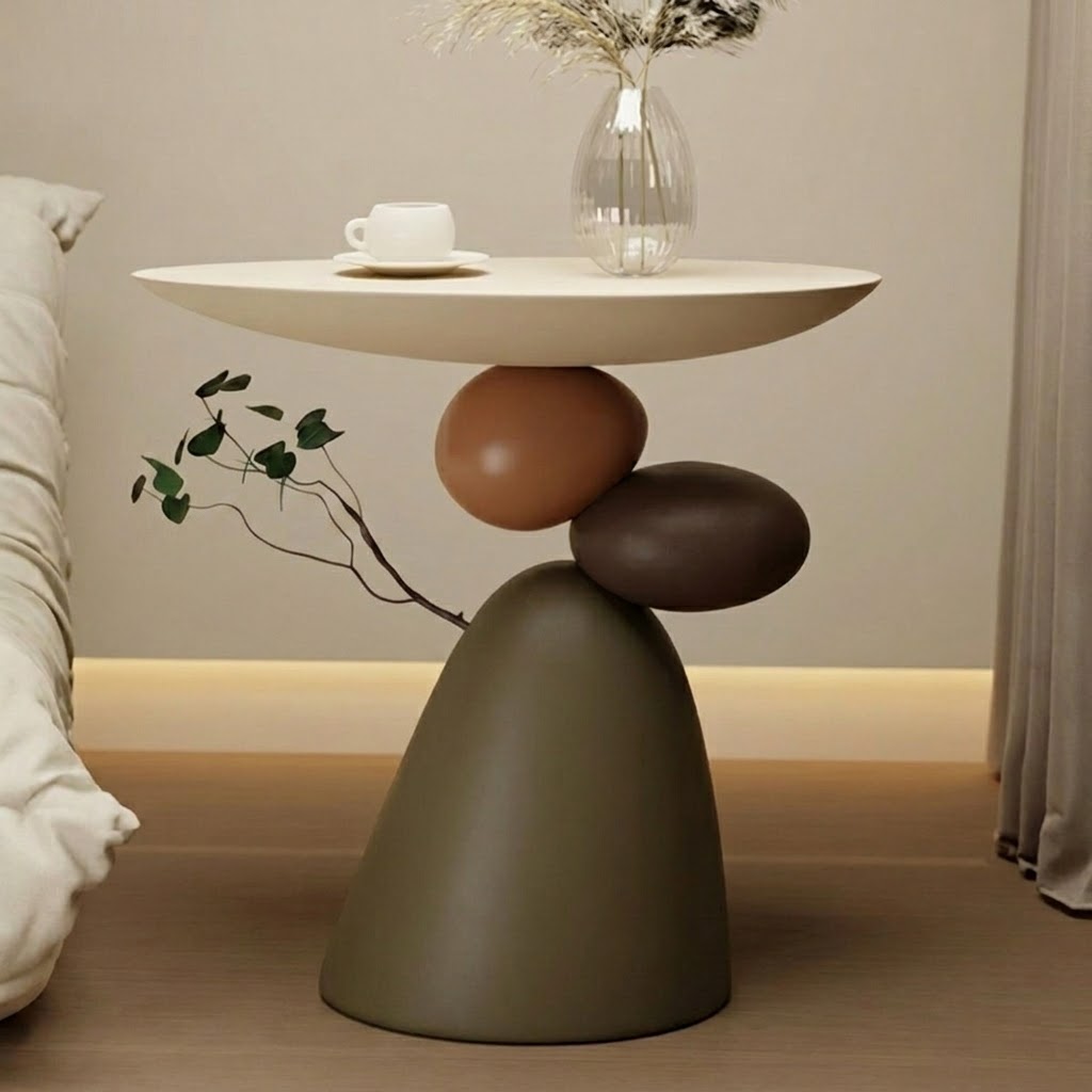 Fortune Stone Irregular Side Table | Ormau