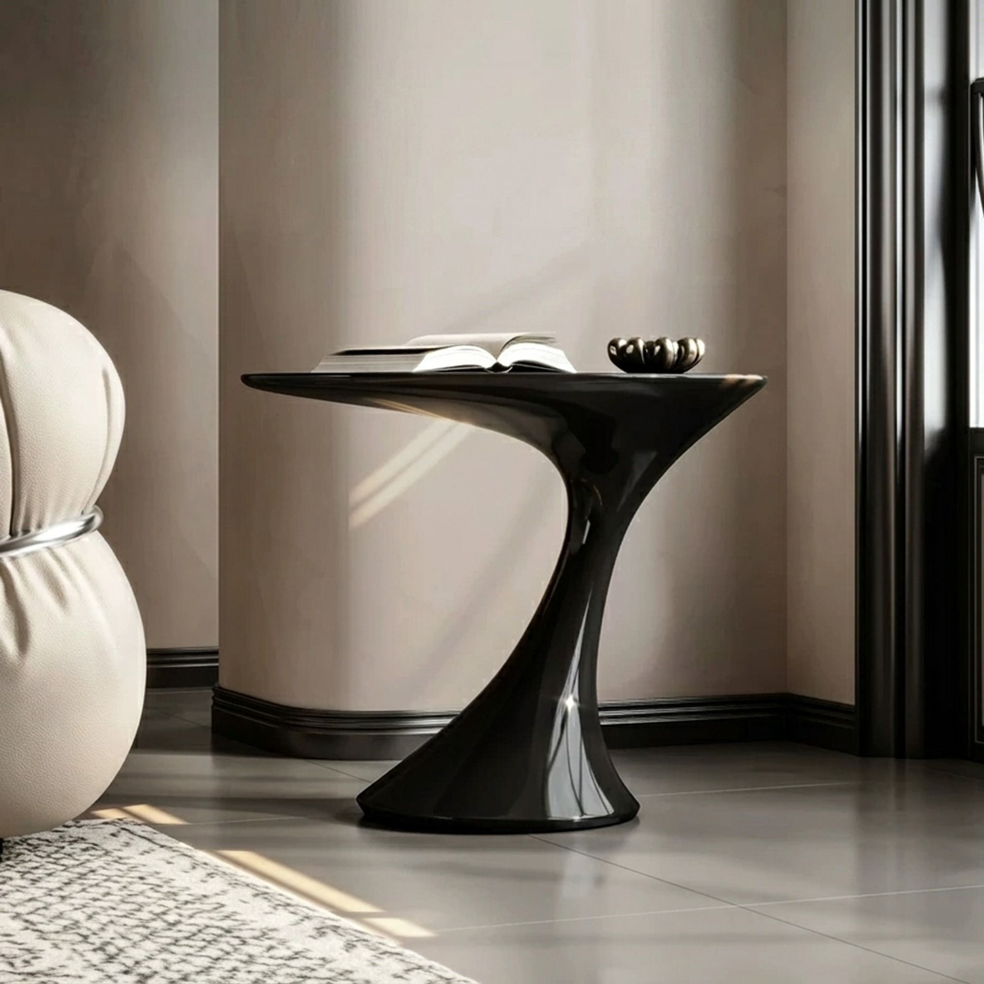 Puzzle High-Gloss Side Table | Ormau
