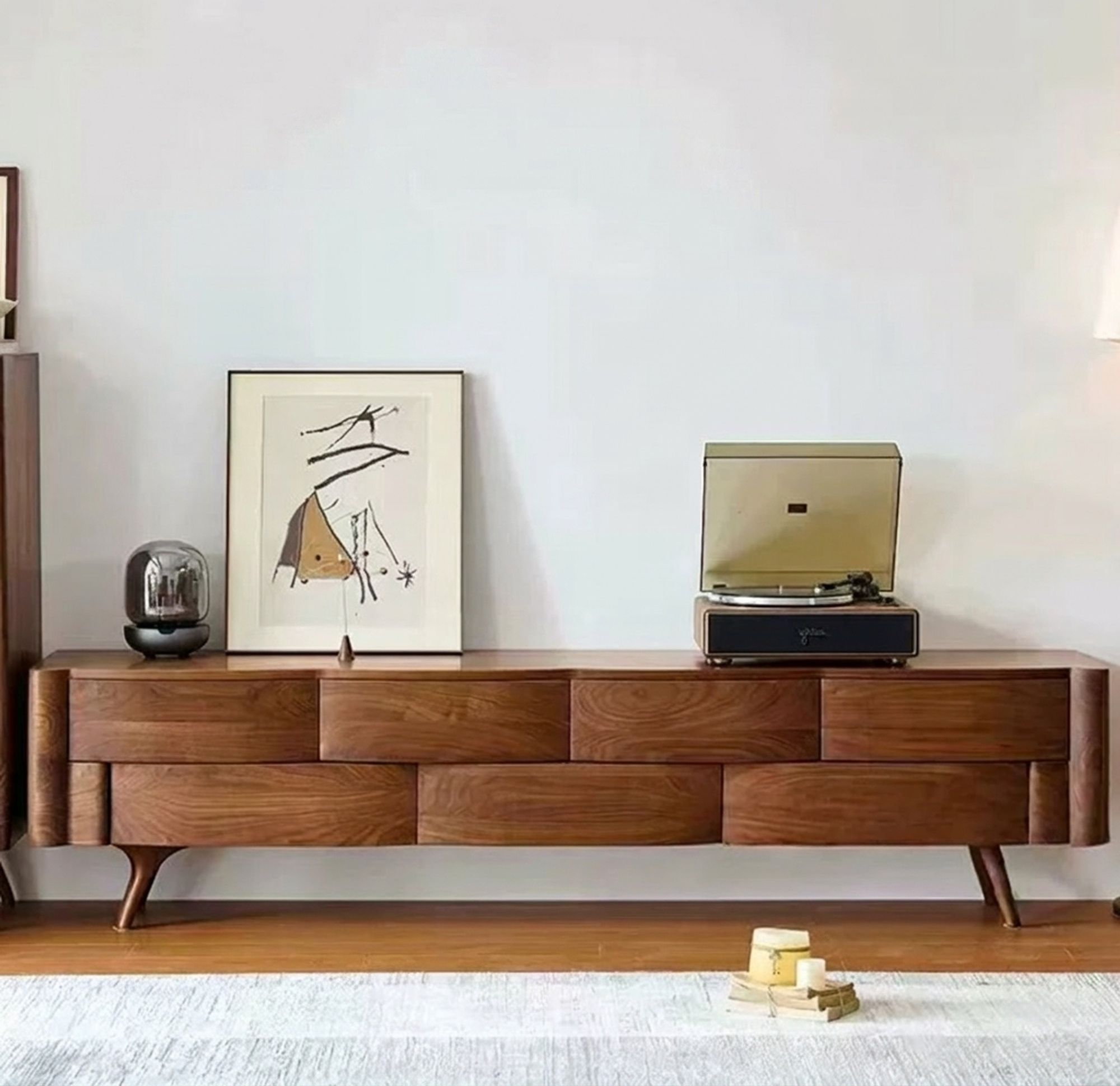 Black Walnut Media Console | Ormau