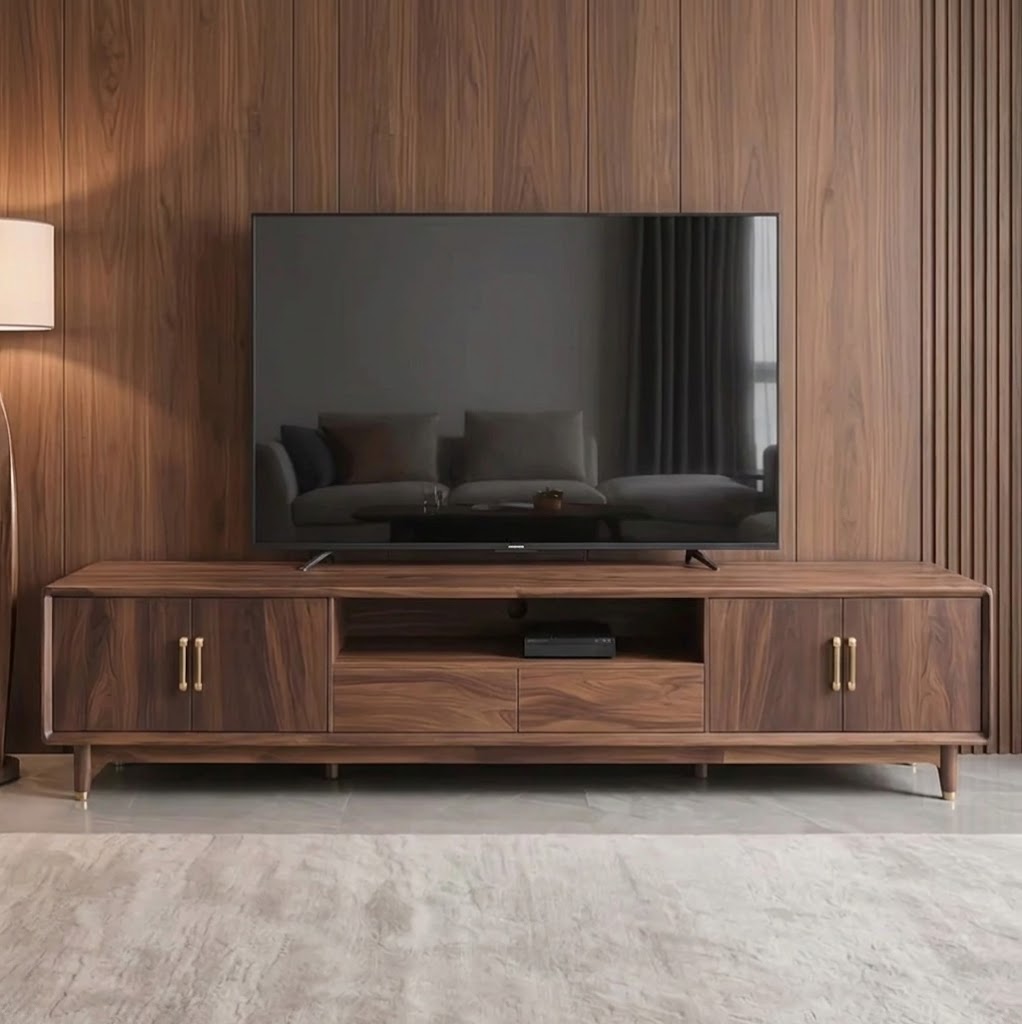 Black Walnut Media Console | Ormau