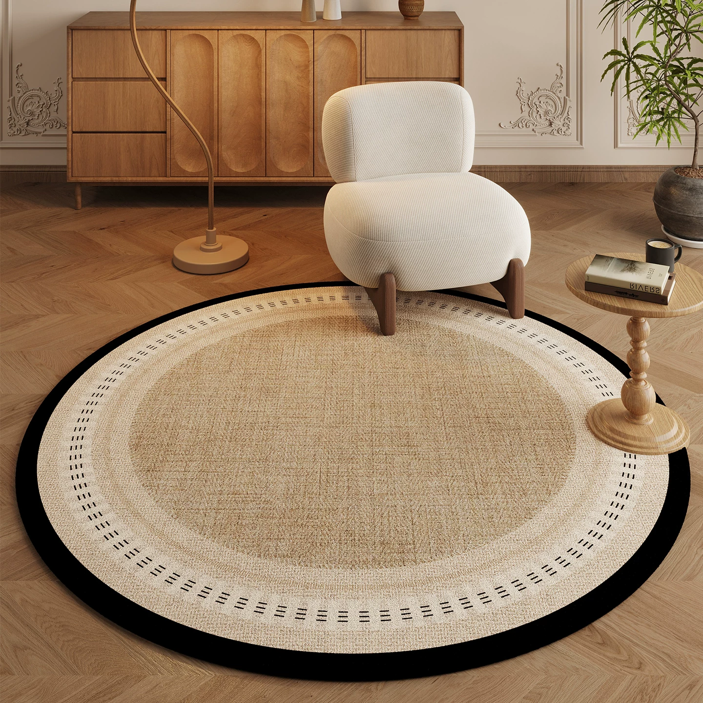 Loop Plush Round Rug | Ormau