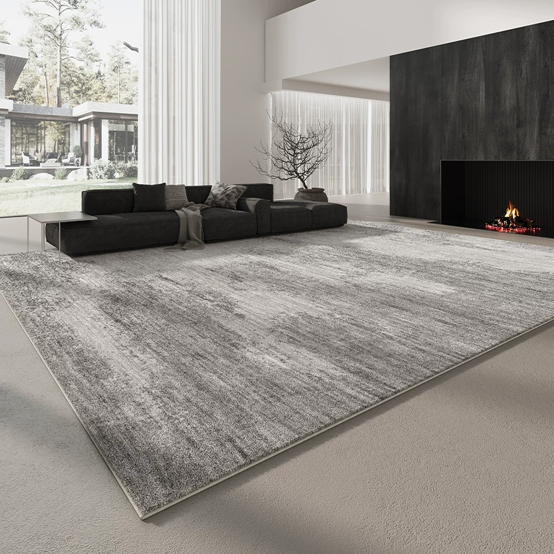 Wool-Like Polyester Area Rug | Ormau