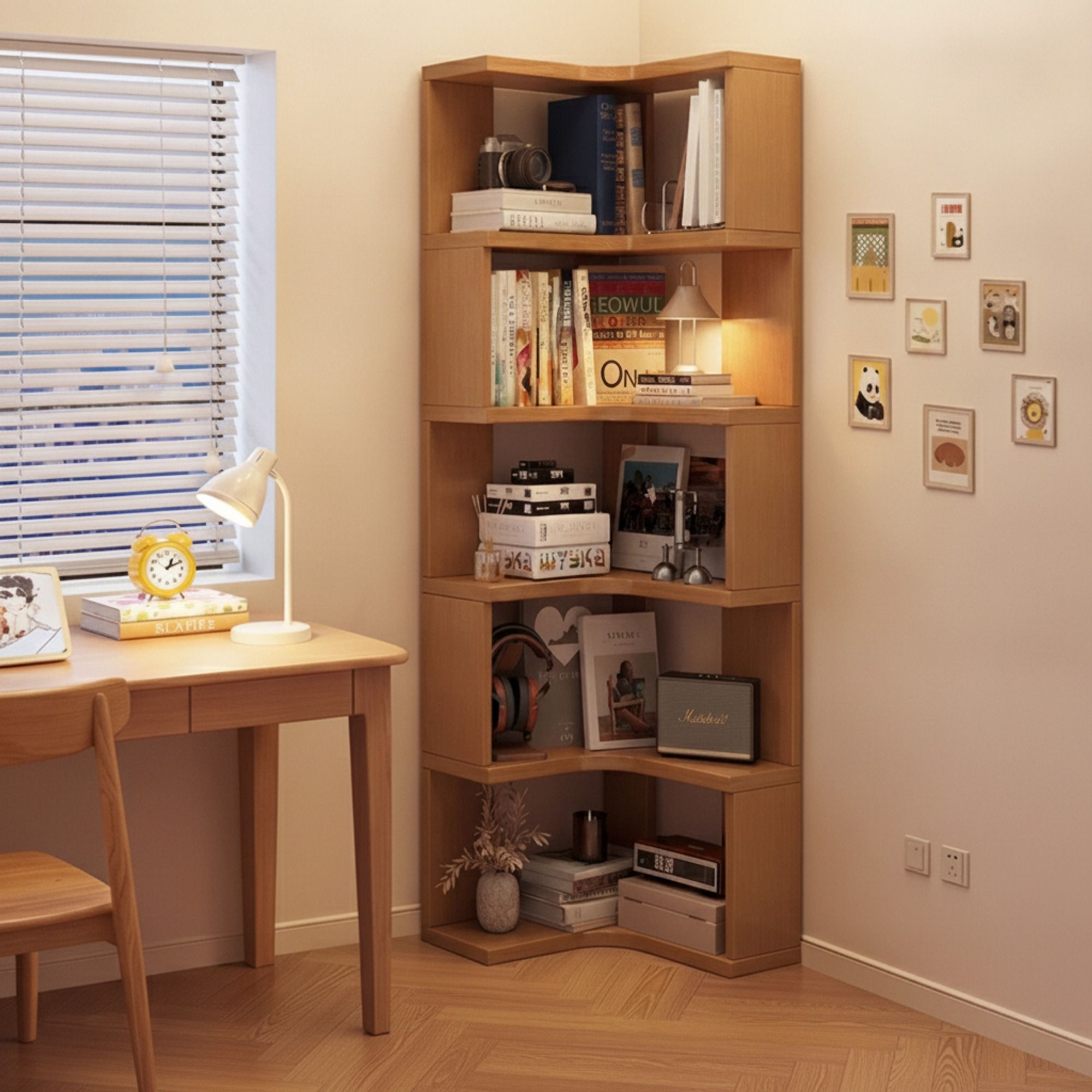 Tiered Corner Étagère | Ormau