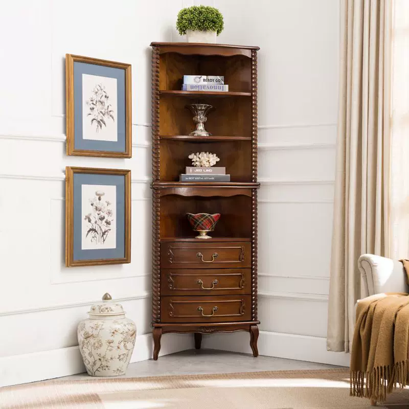 Vintage Cherry Corner Cabinet | Ormau