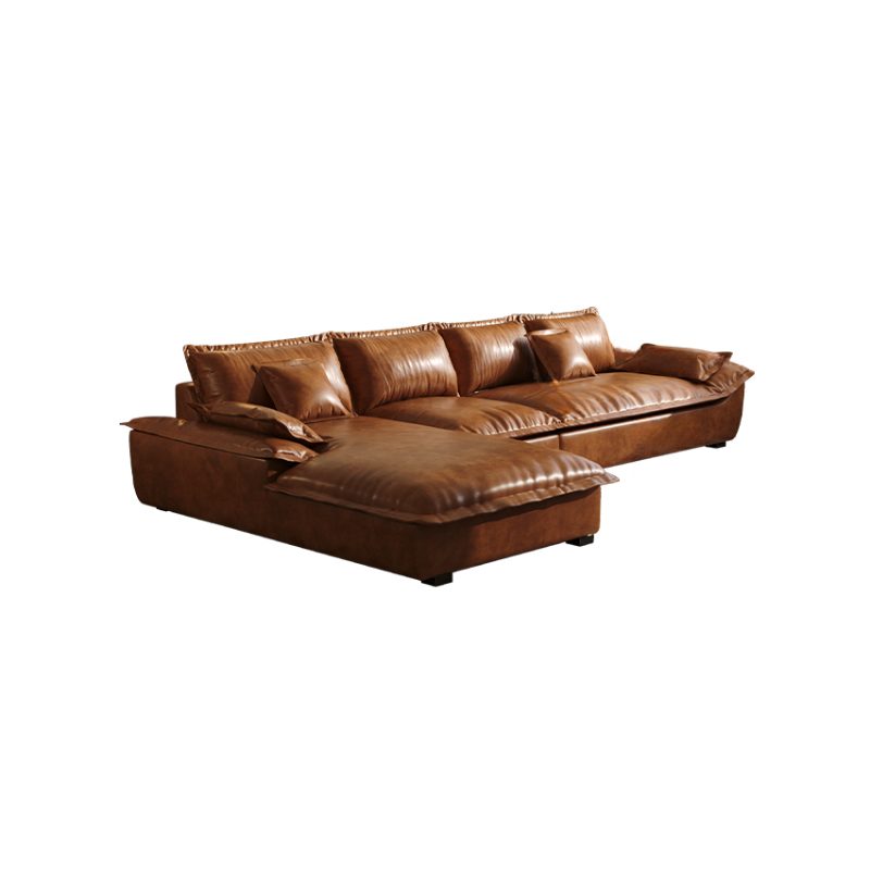 142" Organic Modern L-Shaped Sectional Sofa