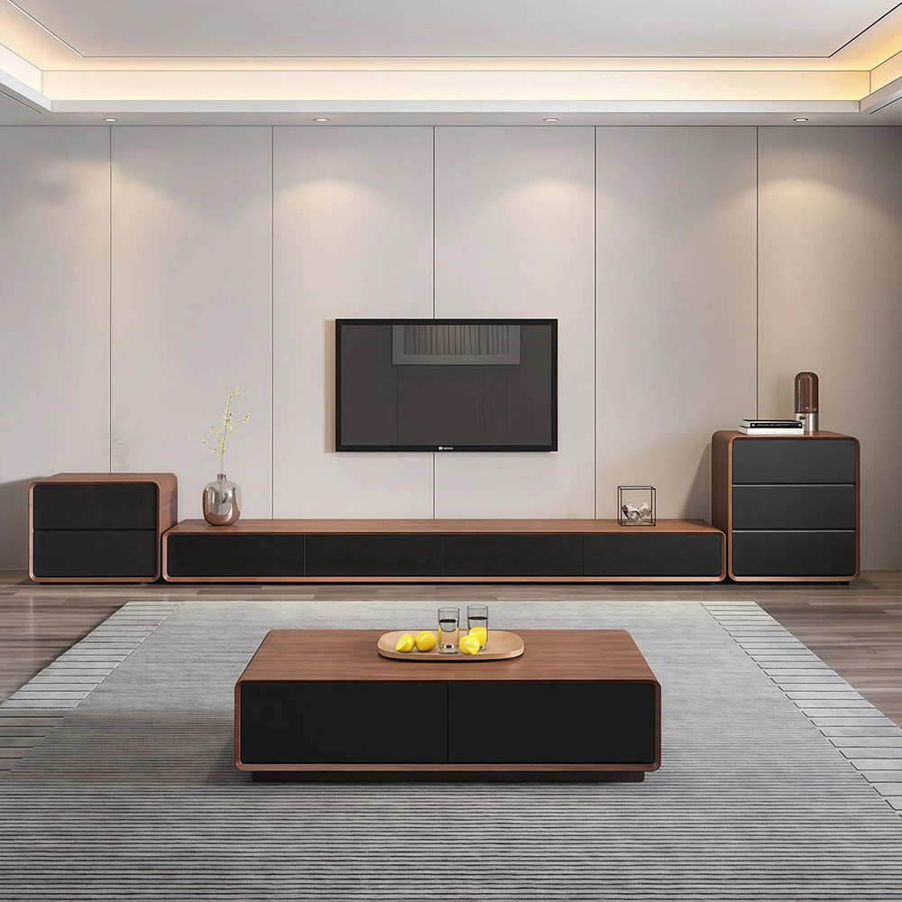 Mid-Century Walnut TV Stand