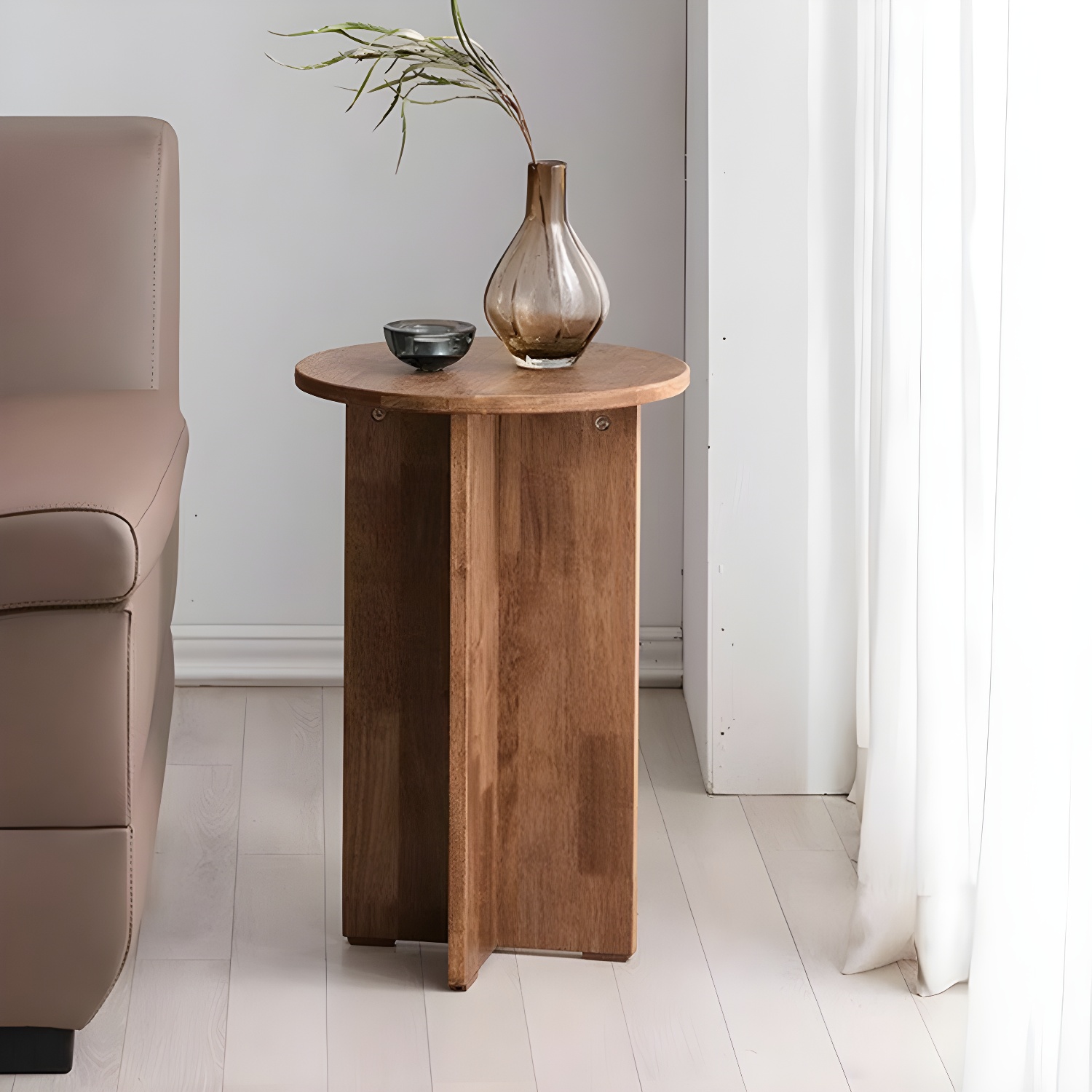 16" Contemporary Oval Coffee Table