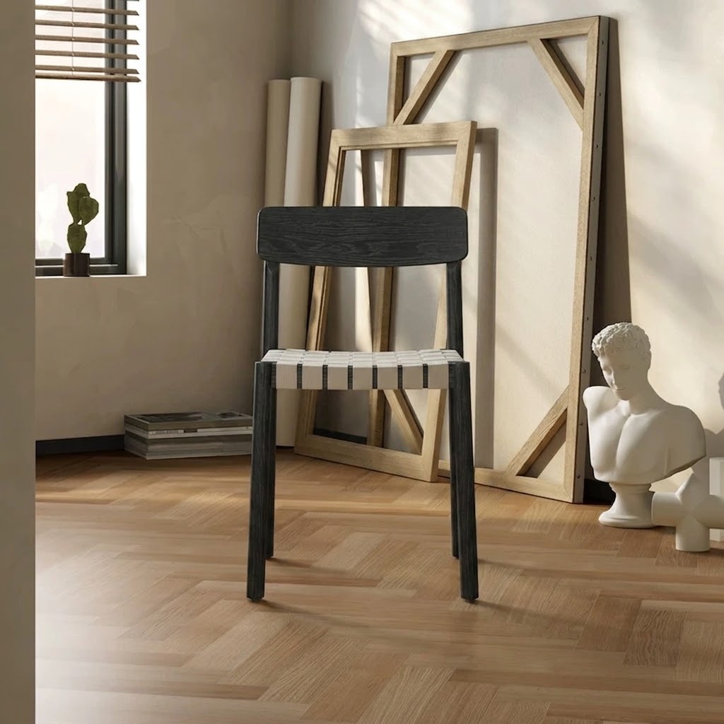 Wabi-Sabi Wood Dining Chair