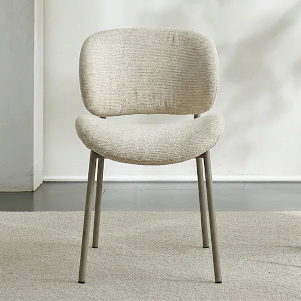 Cotton Linen Dining Chair