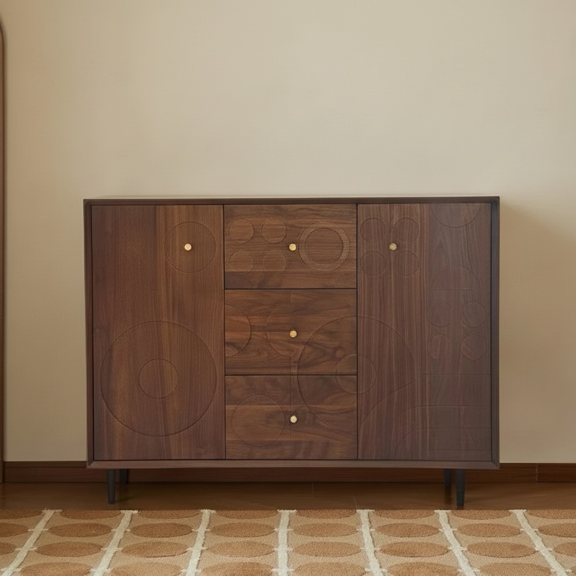 Walnut Retro Sideboard