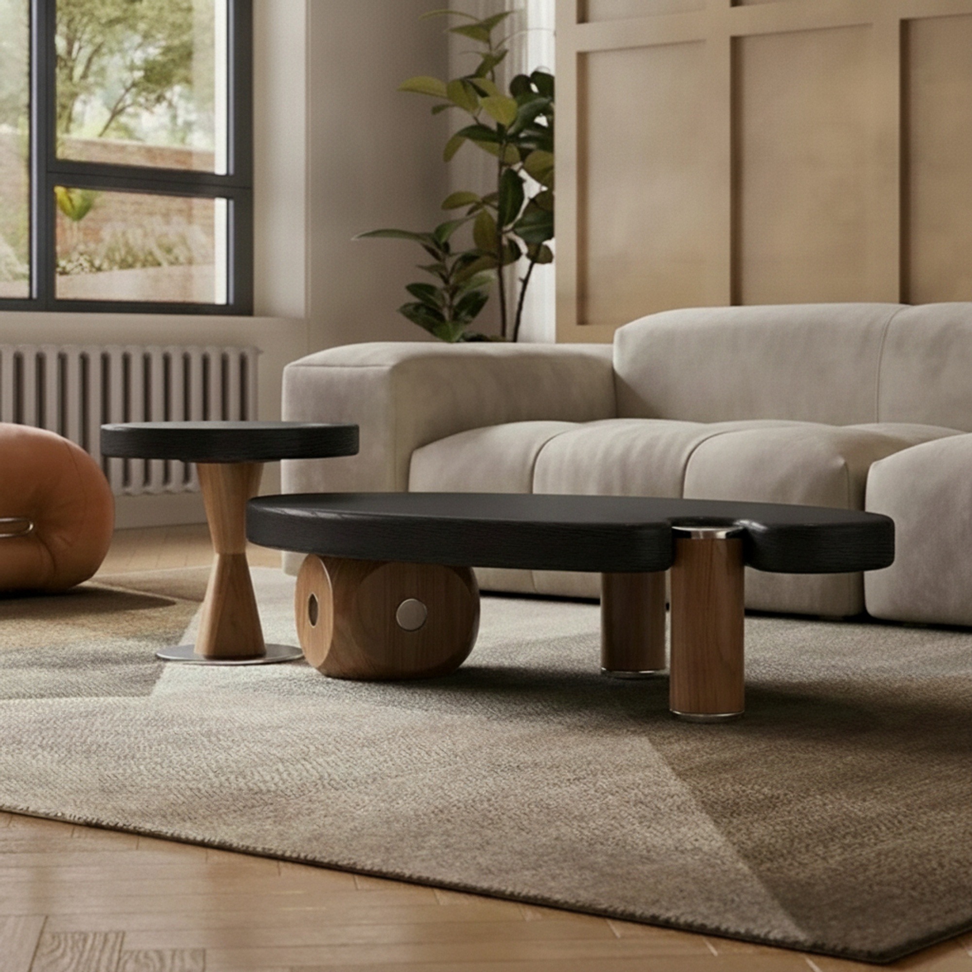 Streamlined Coffee Table Set