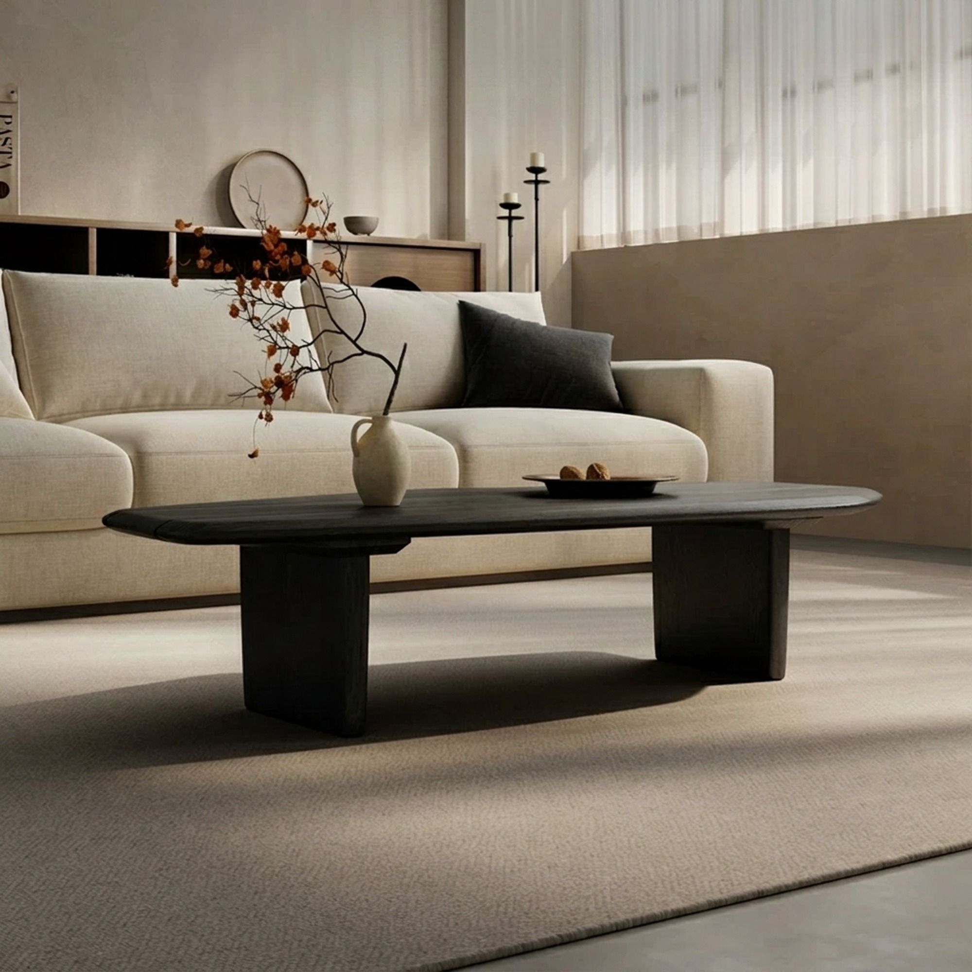 Wabi-sabi Irregular Coffee Table
