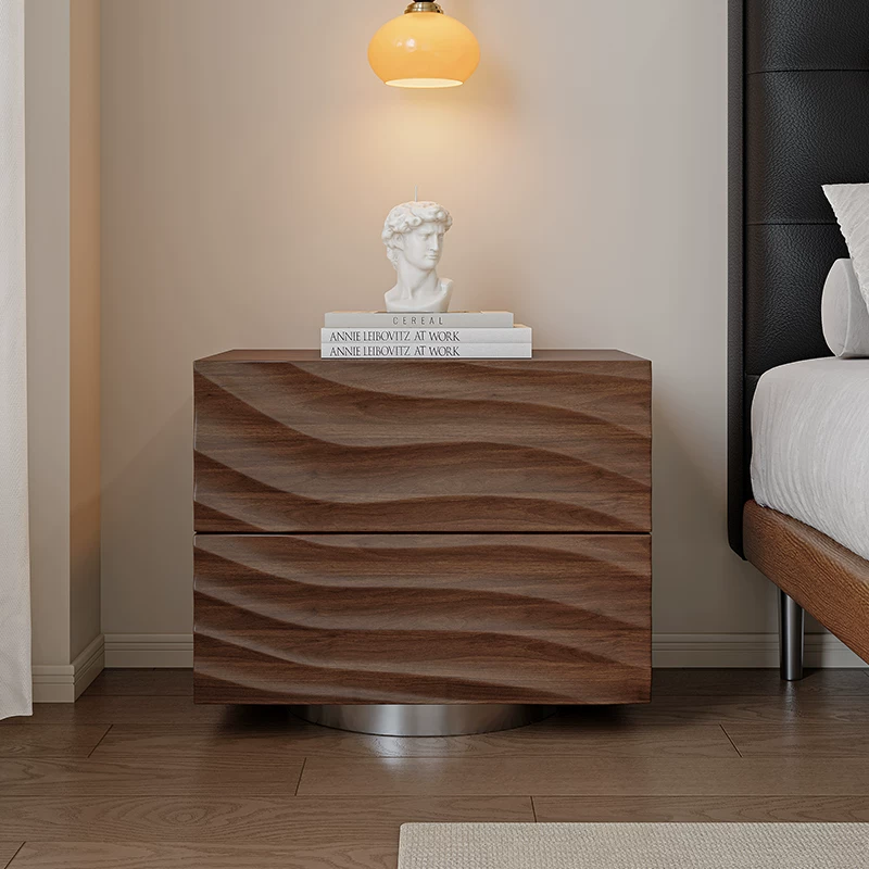 Wavy Rotary Nightstand