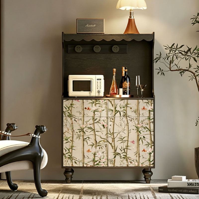 Chinoiserie Solid Wood Sideboard