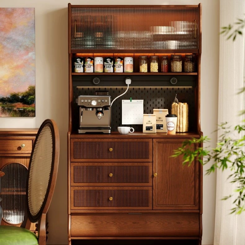 Solid Oak Sideboard