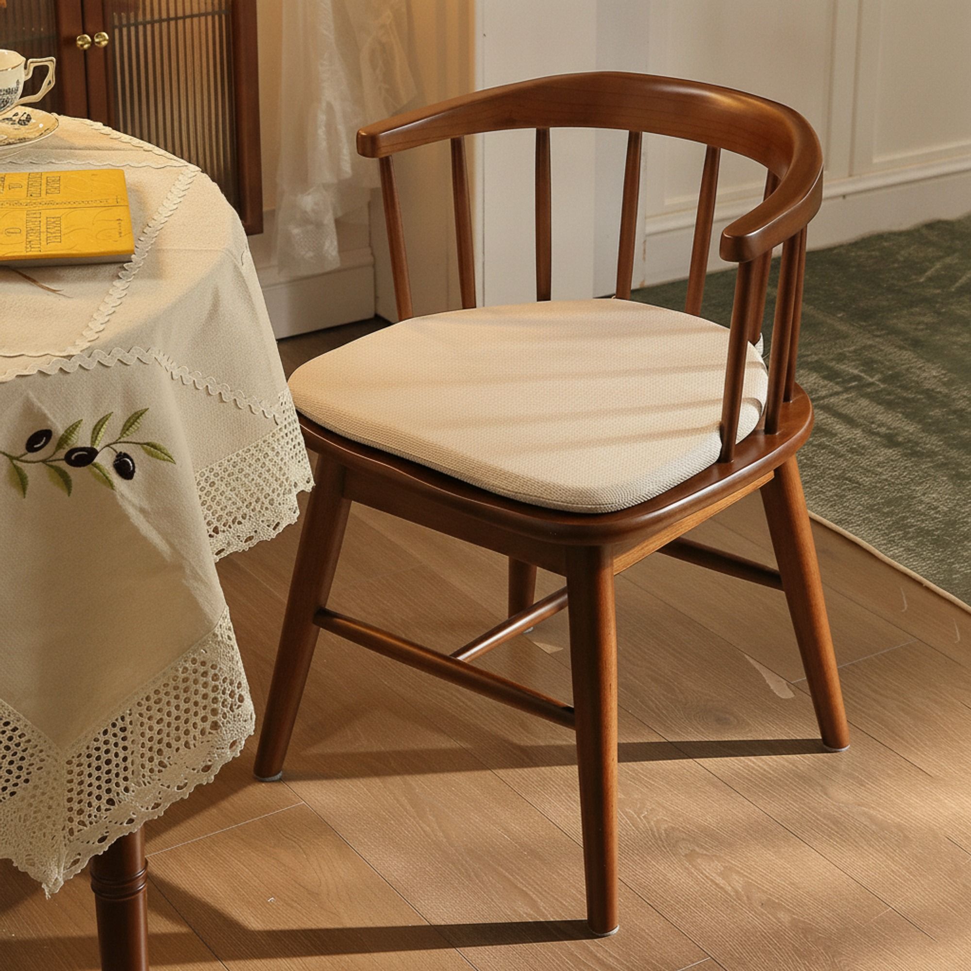 Solstice Swivel Dining Chair | Solid Wood | Ormau