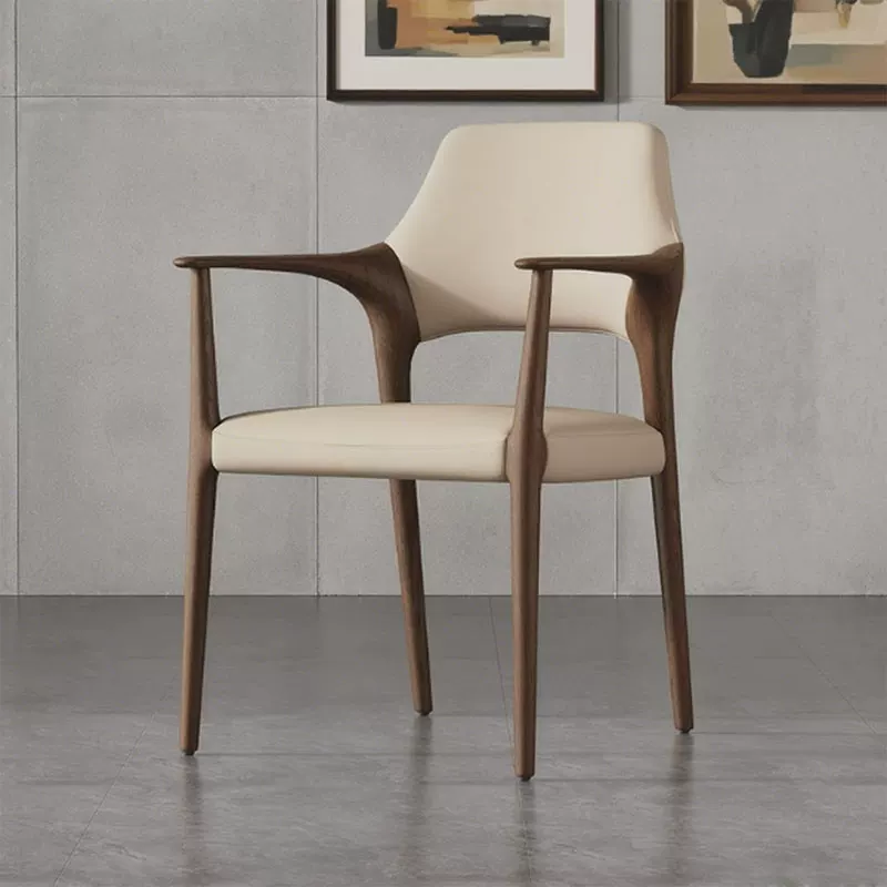 Sculpted Wood Arm Chair | Ormau