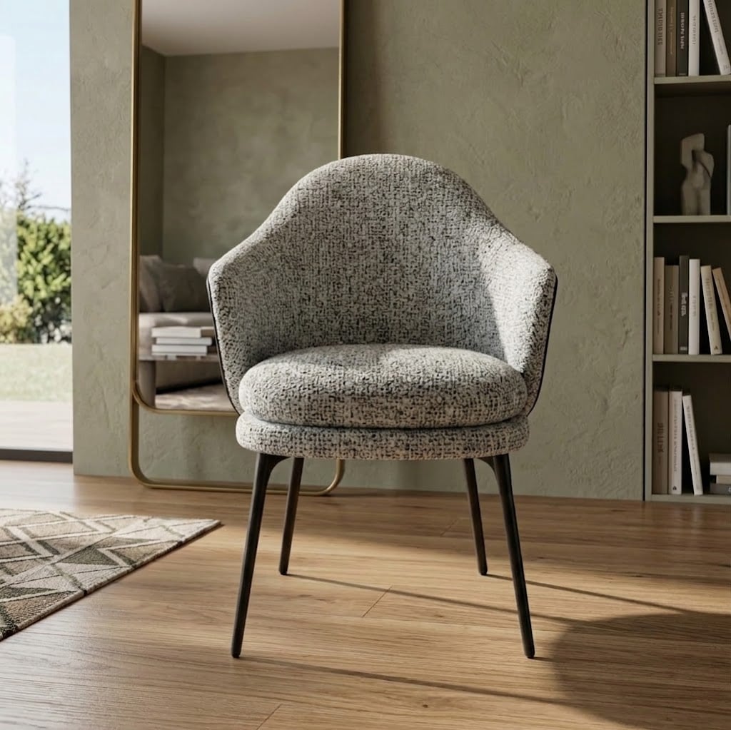 Saddle Leather Dining Armchair | Ormau