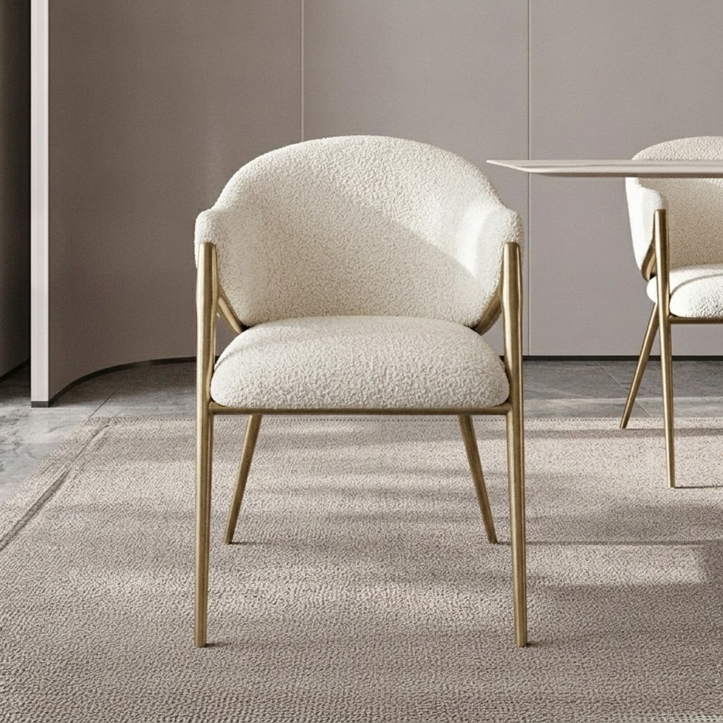 Lambswool Dining Armchair | Ormau