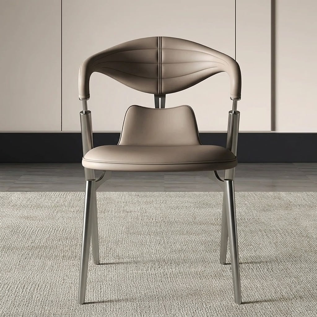 Minimalist Leather Dining Chair | Ormau