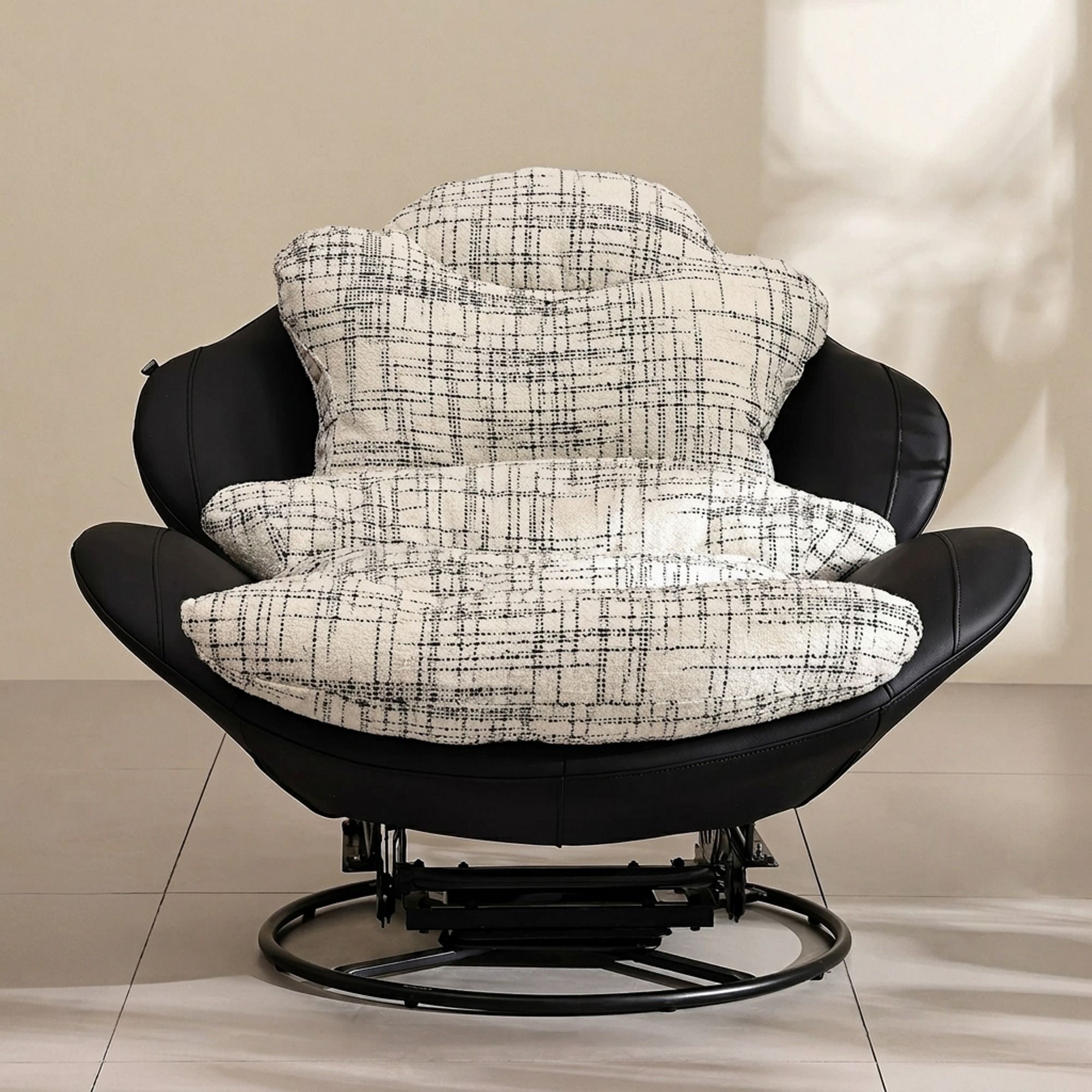 Italian Swivel Rocking Lounge Chair | Ormau