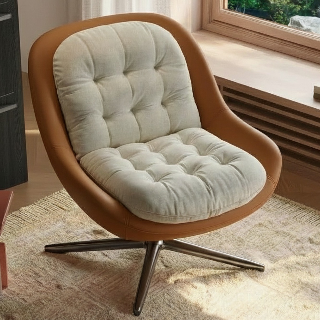 Pinatex Swivel Lounge Chair | Ormau