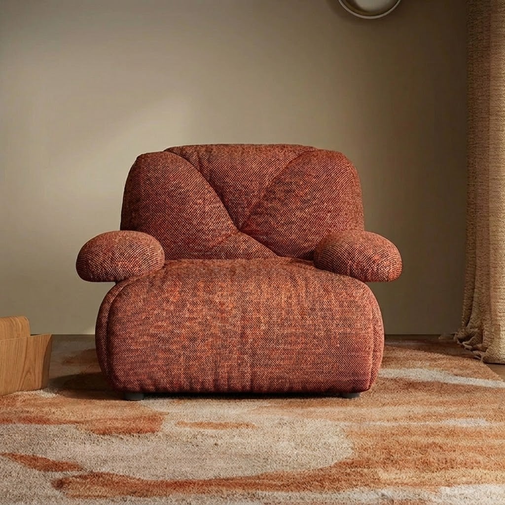 Moon Embrace Fabric Lounge Chair | Ormau
