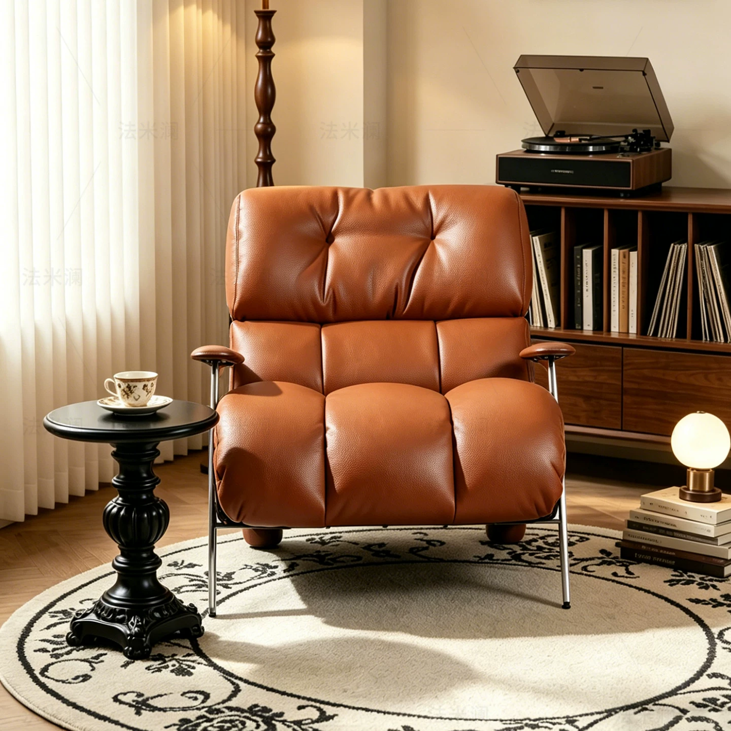 Architectural Mid-Century Lounge Chair | Ormau