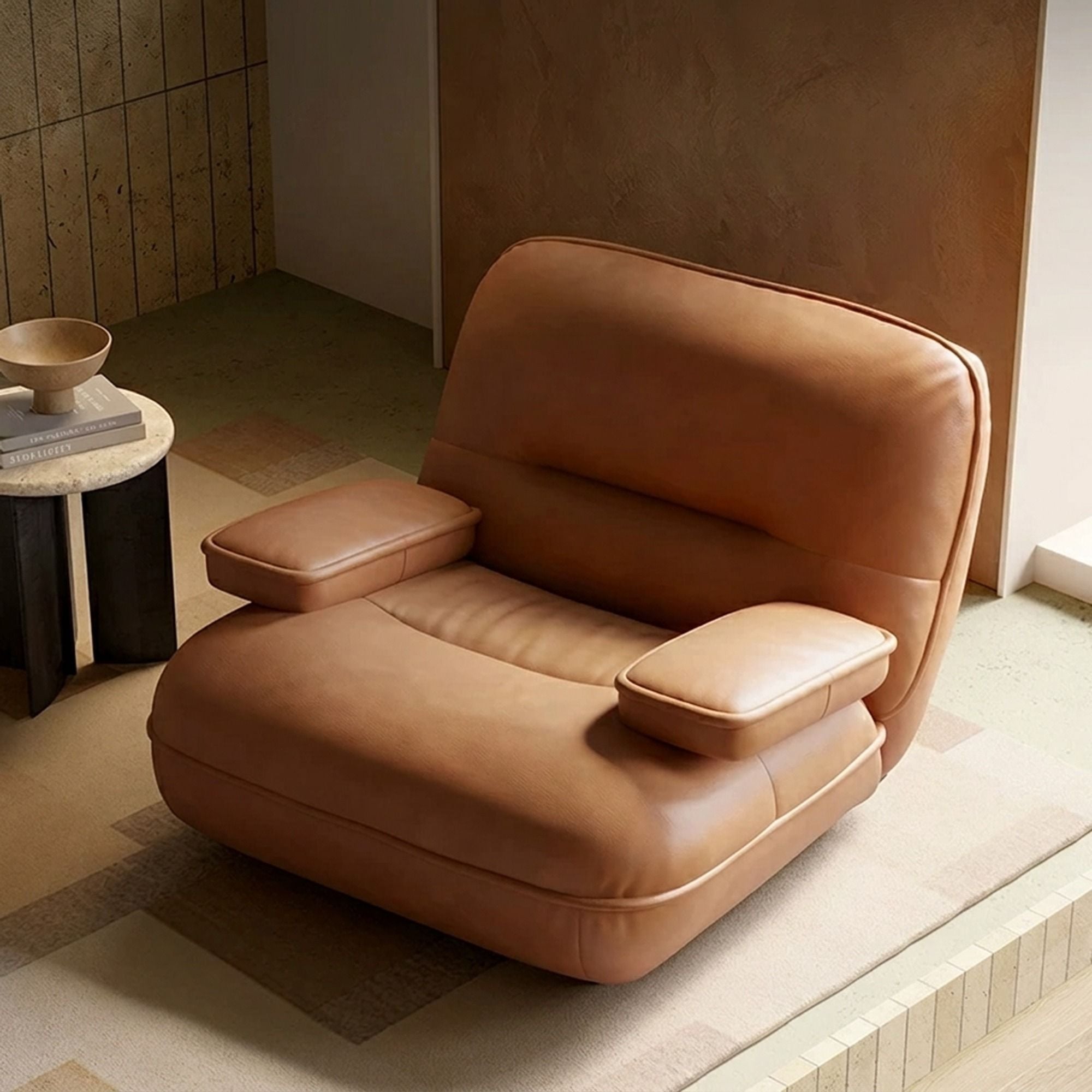 Mid-Century Beetle Lounge Chair | Ormau Single Sofa