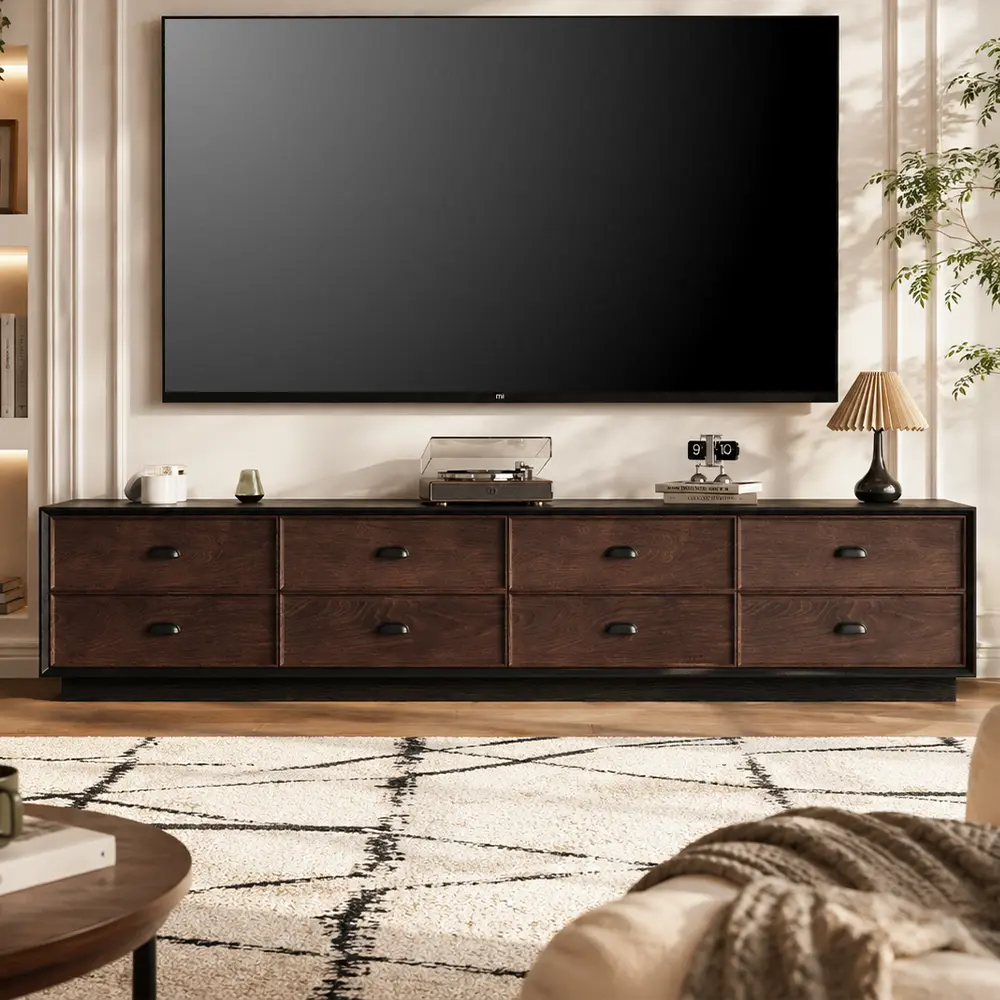 Retro Minimalist TV Console