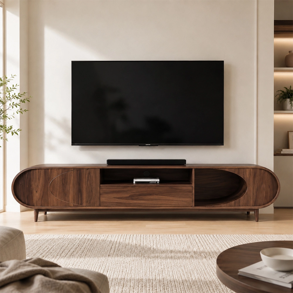 Black Walnut TV Console