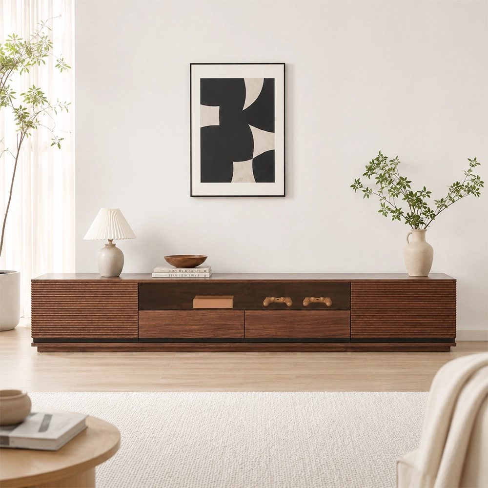 Minimalist Illuminated TV Stand