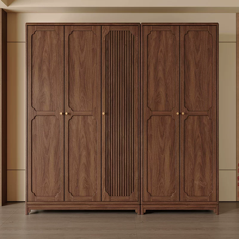 Vintage Black Walnut Wardrobe
