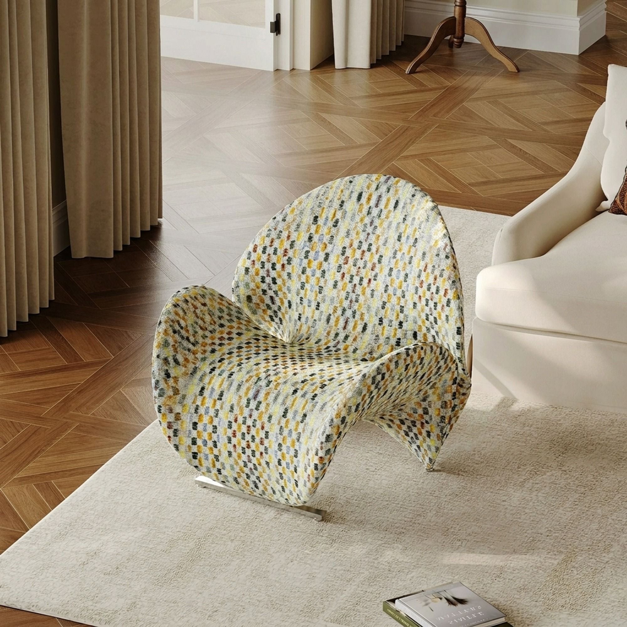 Italian Ribbon Accent Chair | Ormau