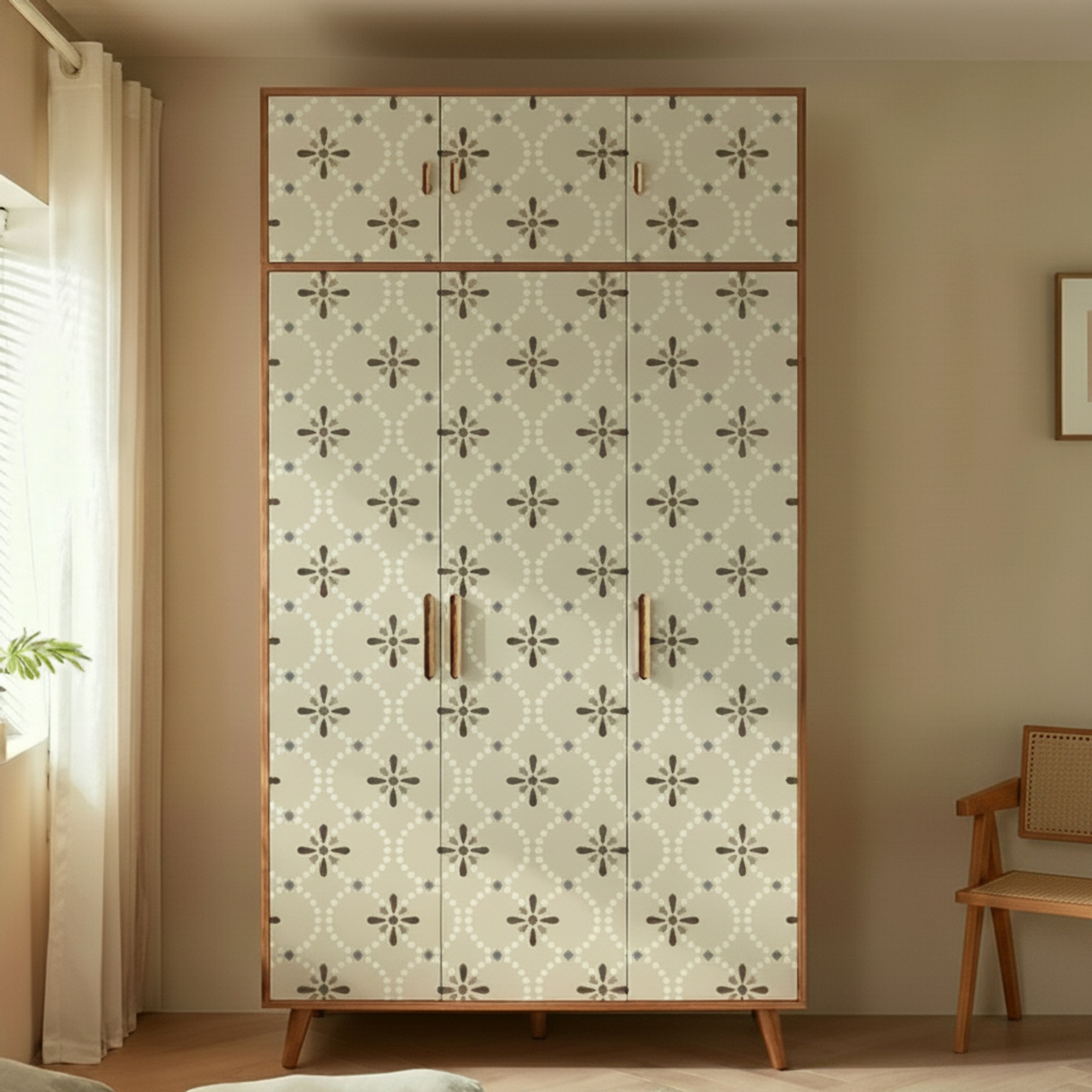 Ballet Style Double Door Wardrobe