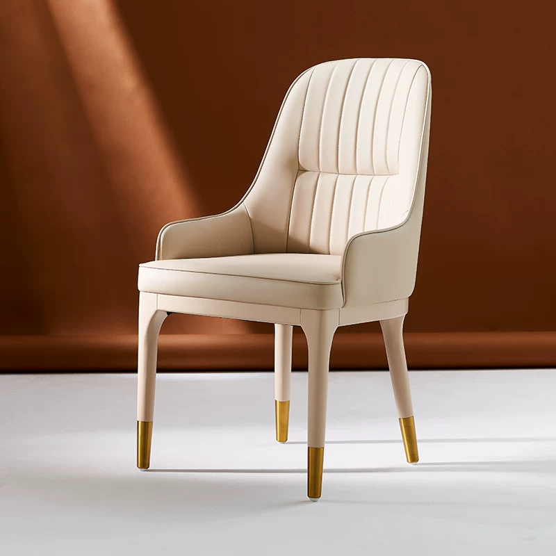 Luxury Microfiber Upholstered Dining Chair