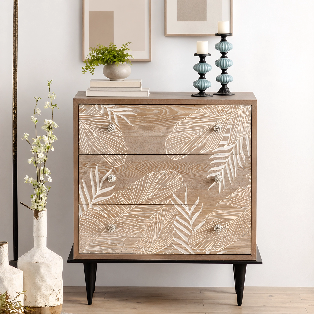 Solid Wood Accent Cabinet | Ormau