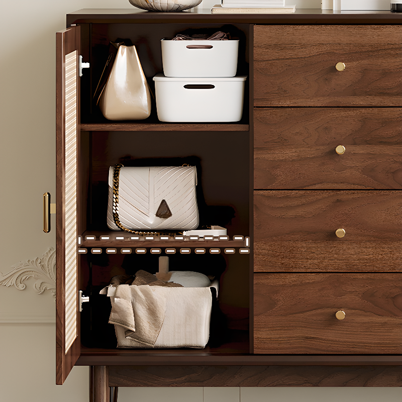 Modern Wood Accent Cabinet