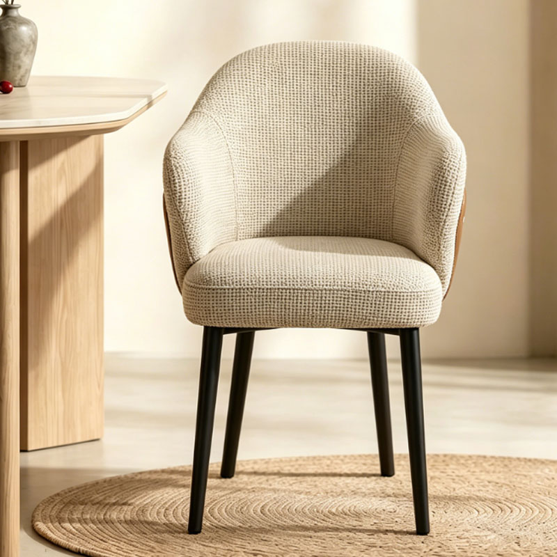 Linen Upholstered Dining Chair